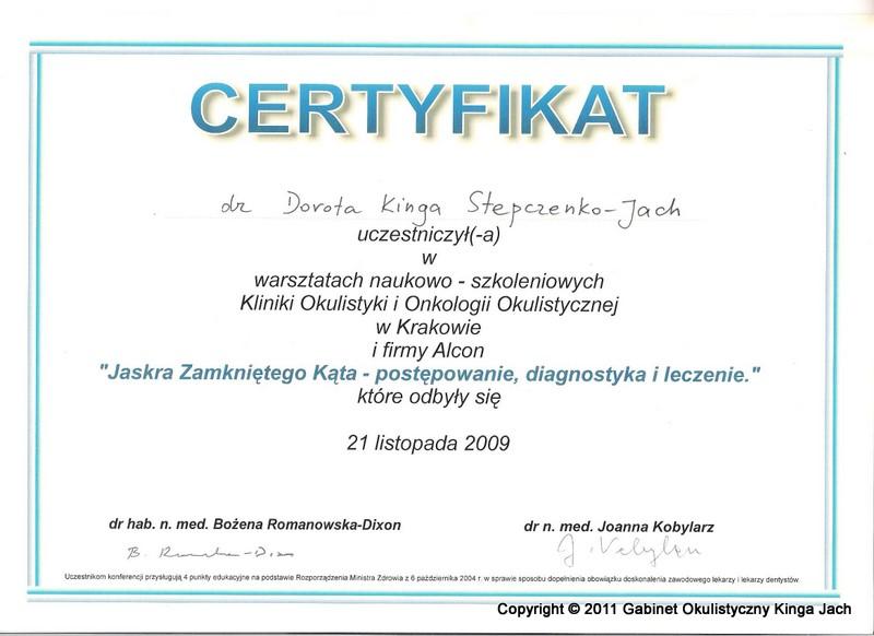 certyfikat 31