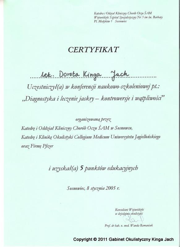 certyfikat 54